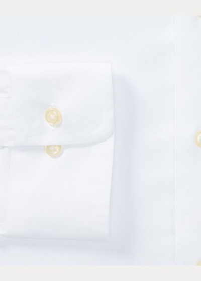 Camisa Polo Ralph Lauren Hombre Blancos - Classic Fit Easy-Care - TSZRU4139